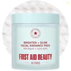 First Aid Beauty Daily Facial Treatment Pads AHA Exfoliating, Hydratin