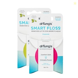 DrTung's Smart Floss - Natural, PTFE & PFAS Free Floss, Gentle on Gums