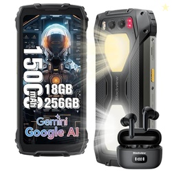 Blackview BV7300 Rugged Phone, 15000mAh/45W, Dual 800LM Camping Light,