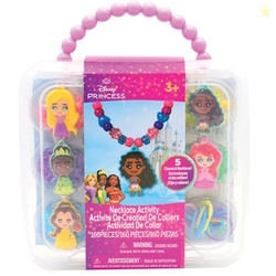 Disney Princess Necklace Activity Case  Jewelry Making Kit with Beads,