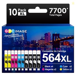 GPC Image 564XL Ink Cartridges for HP Printers Replacement for HP 564 