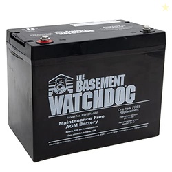 The Basement Watchdog Maintenance Free (AGM) Standby Battery for Backu