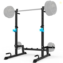 JX FITNESS Squat Rack, Barbell Rack, Bench Press Rack Push Up Multi-Fu