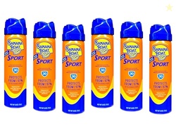 Banana Boat Continuous Spf#30 Sport 1.8 Ounce Cool Zone (6 Pieces) (53