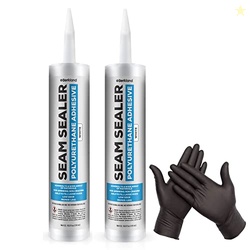 [2 Pack] Polyurethane Seam Sealer Automotive Compound  Paintable Auto 