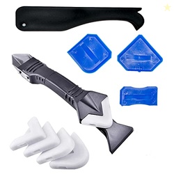 3 in 1 Silicone Caulking ToolsStainless Steelhead, Sealant Finishing T