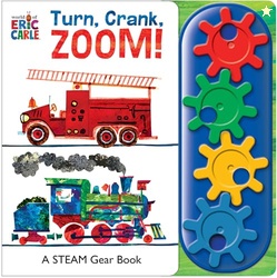 World of Eric Carle, Turn, Crank, Zoom! A STEM Gear Sound Book - PI Ki