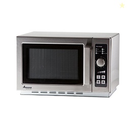 AMANA RCS10DSE Medium-Duty Microwave Oven, 1000W, Countertop, 20 lbs, 