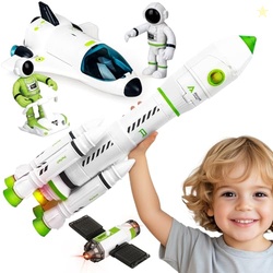 TOY Life Space Toy Rocket Toys for Kid Shuttle with Astronaut Spaceshi