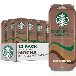 Starbucks Doubleshot Energy Drink Coffee Beverage, Mocha, Iced Coffee,