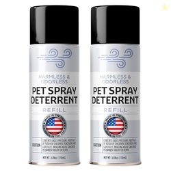 Berkland Cat Deterrent Spray Refill 2-Pack, Compatible with PetSafe SS