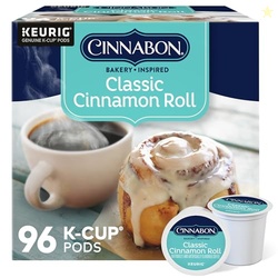 Cinnabon Classic Cinnamon Roll, Single-Serve Keurig K-Cup Pods, Flavor