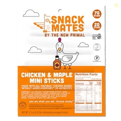 Snack Mates by Noble Made by The New Primal, Chicken and Maple Mini Me