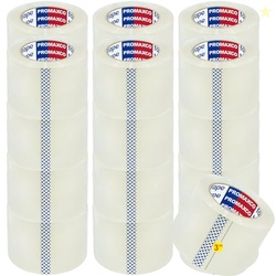 PROMAXCO 3" Heavy Duty Packing Tape, 24 Rolls, Clear, 3" Core, Total 1