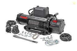 Rough Country 9,500LB PRO Series Winch with Synthetic Rope - 12V Water