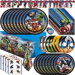 Marvel Avengers Party Supplies and Decorations, Avengers Birthday Part