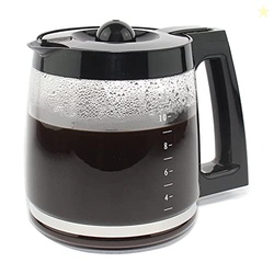 12-Cup Glass Carafe Replacement Compatible with Hamilton Beach Coffeem