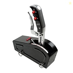 B&M 81104 Automatic Gated Shifter - Dual Button Magnum Grip Stealth Pr