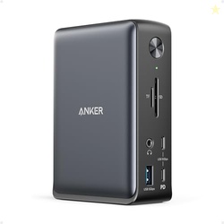 Anker Laptop Docking Station, 13-in-1 USB-C Docking Station, Triple Di