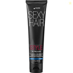 SexyHair Style Ultra Curl Support Styling Crme-Gel, 5.1 Oz | High Cont