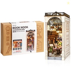 Rolife 3.5 hrs Beginner Friendly Book Nook - 3D Wooden Puzzle with LED