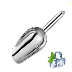 Metal Ice Scoop 6 OzKitchen Ice Scooper for Ice Maker, Small Food Scoo