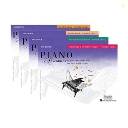 Faber Piano Adventures Primer Level Learning Library Pack - Lesson, Th
