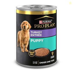 Purina Pro Plan Grain Free Wet Puppy Food, Classic Turkey Entre - (Pac
