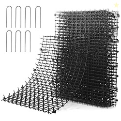 Pomeat 10 PCS Scat Mat for Cats Indoor 16" x 12" with Spikes Sprickle,