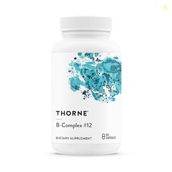 THORNE - B-Complex #12 - Vitamin B Complex with Choline Supplement - S