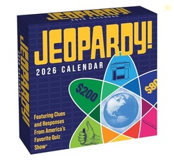JEOPARDY! 2026 Day-to-Day Calendar: Featuring Clues and Responses From
