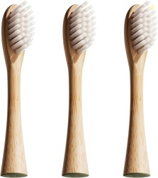 Lumineux Bamboo Replacement Heads 3 Pack - Exclusive to Lumineux Sonic