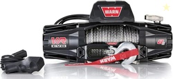 WARN VR EVO 8-S Electric 12V DC Winch  8,000 lb Pulling Capacity, Synt