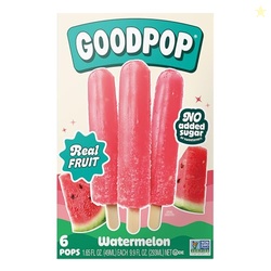 GOODPOP - Watermelon Ice Pops - Fruit Juice, No Artificial Dyes or Fla