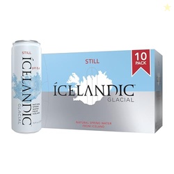 Icelandic Glacial Natural Spring Alkaline Water, 330 ml / 11.1 Fl Oz C