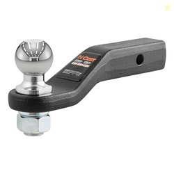 CURT 45331 Trailer Hitch Mount with 2-5/16-Inch Ball, Fits 2-Inch Rece