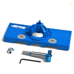Kreg Concealed Hinge Jig - 35mm Cup Drilling Jig - Adjustable Cabinet 