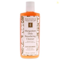 Eminence Organic Skincare Mangosteen Daily Resurfacing Cleanser, 4.2 O