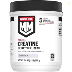 Muscle Milk Pro Series Creatine Powder Supplement, Unflavored, 1.1 Pou
