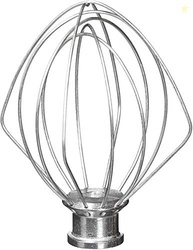 K45WW Wire Whip for KitchenAid Tilt-Head Mixer,6-Wire Whisk Attachment