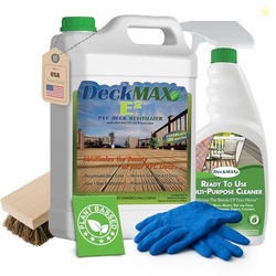 DeckMAX E2 PVC Deck Revitalizer - PVC Color Restorer. Rejuvenates Your