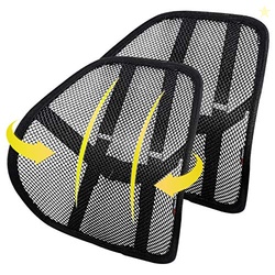 kingphenix Lumbar Support (2 Pack) with Breathable Mesh, Suit for Car,