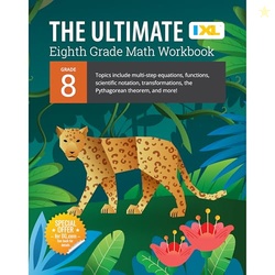 IXL The Ultimate Eighth Grade Math Workbook, Middle School Books for K