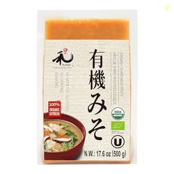 YUHO Organic Shiro Miso Paste, No GMO, NON-MSG, Japanese Style Instant