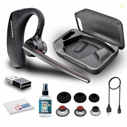 Poly Voyager 5200 UC Bluetooth Headset 7K2F3AA Bundle with Goby Labs C