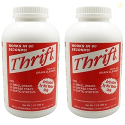 Thrift T-200 Odorless Drain Cleaner  Hot Water Activated Drain Cleaner
