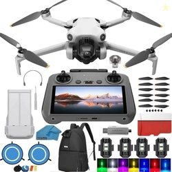 DJI Mini 4 Pro Drone with DJI RC 2 Screen remote Control Bundle Kit Ca