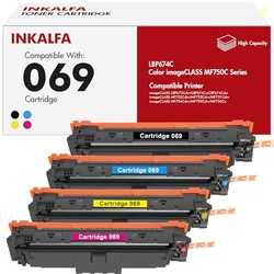 069 069H Toner Cartridge Set MF753Cdw Toner Compatible Replacement for