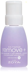 ZOYA Remove Plus 3 in 1 Formula - Liquid Polish Remover, Nail Cleaner,