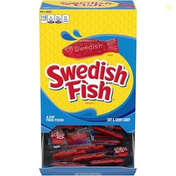 SWEDISH FISH Individually Wrapped Soft & Chewy Gummy Candy, Bulk Candy